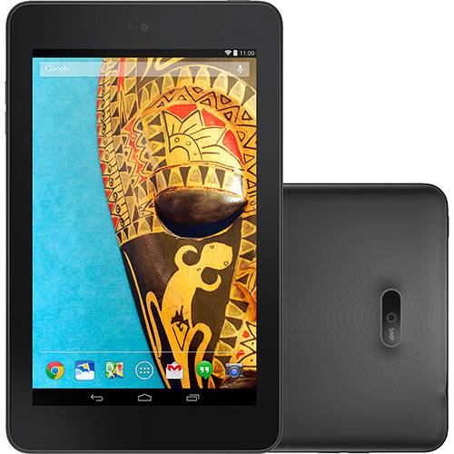 Tablet Dell Venue7-3740-A10 16GB Wi-Fi Tela 7" Android 4.4 Processador Intel Dual Core - Preto