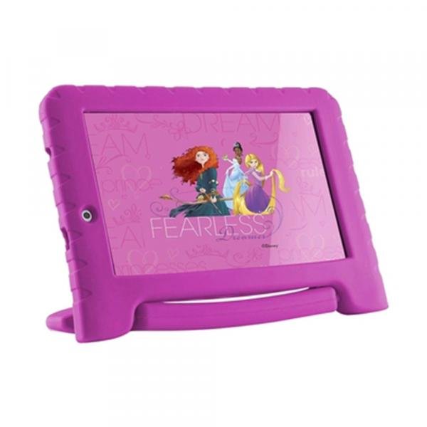 Tablet Disney Princesas Plus Wifi 8gb Dual Câmera Android 7 Rosa Multilaser - Nb281