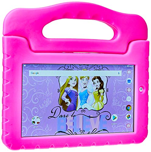 Tablet Disney Princesas Plus Wifi 8GB Dual Câmera Android 7 Rosa Multilaser - NB281