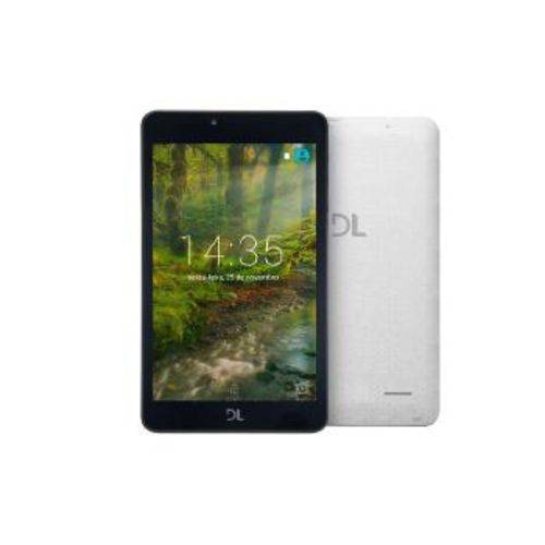 Tablet Dl Creative 7P 8GB Wi-Fi Quadcore 1CAM - TX380BRA | Branco | Bivolt