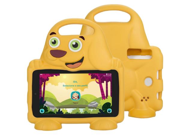 Tablet DL Drop Kids Plus 8GB Tela 7” Android 5.1 - Processador Intel Atom X3 Câmera Integrada