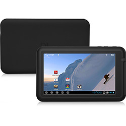 Tablet DL Everest Preto com Android 4.0,Wi-Fi, Tela Capacitiva 7" 4GB e Saída HDMI