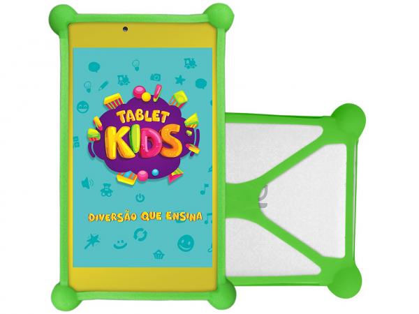 Tudo sobre 'Tablet DL Kids TX394BBV 8GB 7” Wi-Fi Android 7.1.2 - Proc. Quad Core Câmera Integrada'