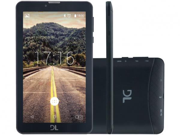 Tudo sobre 'Tablet DL Mobi Tab 8GB 7” 3G Wi-Fi - Android 7 Nougat Proc. Quad Core Câmera Integrada'