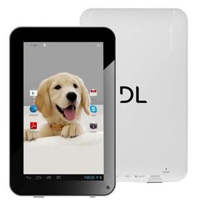 Tablet Dl Style Plus Tp258Bra 8Gb, Tela de 7 Dual Core 1,2Ghz - Branco