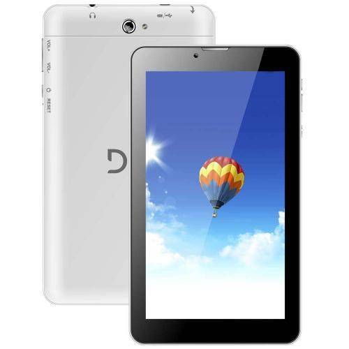 Tablet Dl Tx-254 Branco, 3g Dual Chip, Tela 7 Polegadas, 4gb, Wi-Fi, Android 4.2, Bluetooth, Câmera
