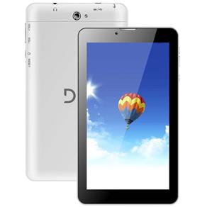 Tablet DL TX-254 3G Dual Chip com Tela 7", 4GB, Wi-Fi, Android 4.2, Bluetooth, Câmera 2MP e Processador Dual Core de 1.3Ghz - Branco