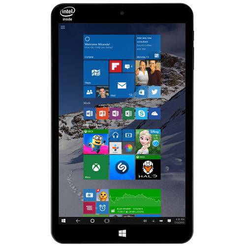 Tudo sobre 'Tablet Dl Winpad 800 com Tela 8,Windows 10, 2 Câmeras,Processador Intel Quad Core de 1.33ghz Preto'