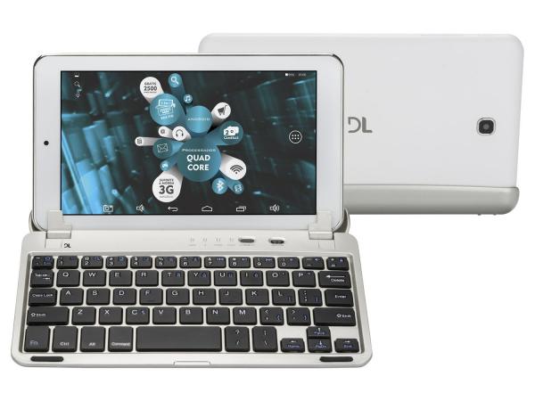 Tablet DL X-Quad Note 8GB 7” Wi-Fi Android 4.4 - Proc. Quad Core Câmera Integrada
