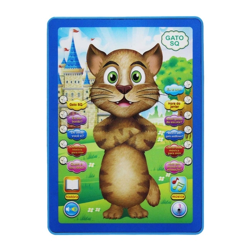 Tablet do Tom Diálogo Inteligente Gato 3d - Sq2447
