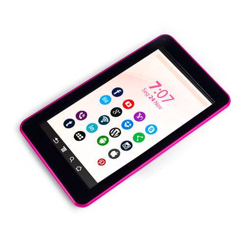 Tudo sobre 'Tablet Everex Fine7 8Gb 512Mb Android 4.4 Quad Core - Rosa'