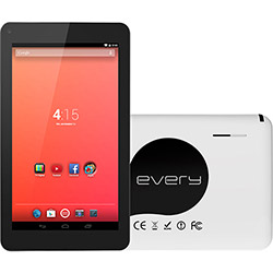 Tudo sobre 'Tablet Every E700 Android 4.2 Tela 7" Wi-Fi 4GB Branco'