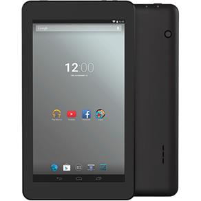 Tablet Every E701 8GB Wi-Fi Tela 7`` Android 4.4 Quad-Core 1,2GHz Preto