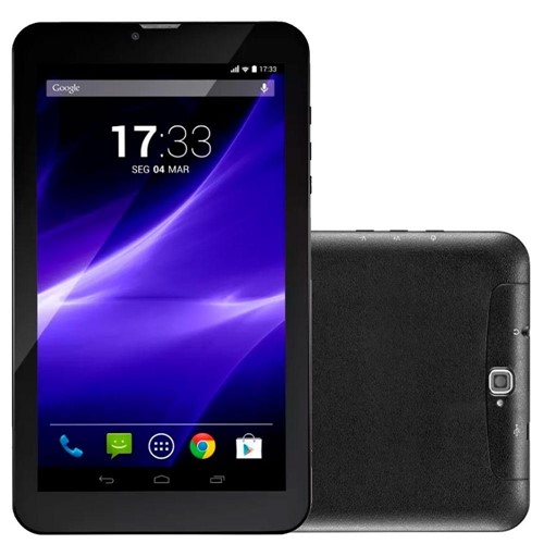 Tablet 3G NB247 9´´ Android 2MP 8GB Preto Multilaser M9