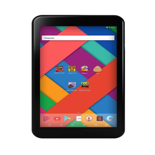 Tablet How 7" Max HT-705 8GB Quad-Core Dourado