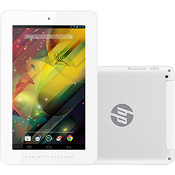 Tablet HP 7.1 1201 8GB Wi-fi Tela 7"Android 4.2 Processador Cortex A7 Quad-core 1.0 GHz - Prata