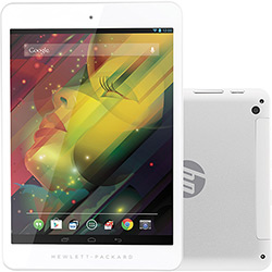Tablet HP 8 1401 16GB Wi-fi Tela IPS 7.85" Android 4.2 Processador Cortex A7 Quad-core 1.0 GHz - Prata