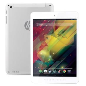 Tablet HP 8 1401 Tela HP IPS Processador A7 Quad Core, 16GB, Câmera 2MP, Wi-Fi, Entrada para Cartão e Android 4.2 - Prata