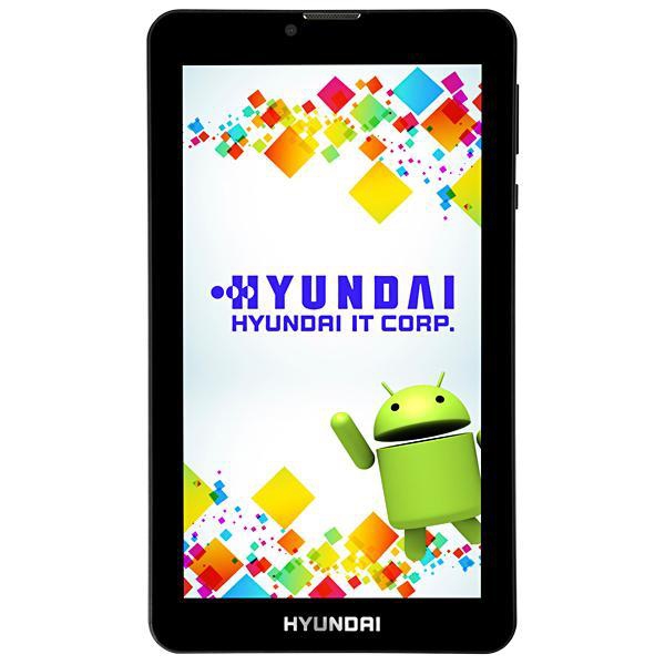 Tablet Hyundai HDT-7427GU Dual SIM Wi-Fi 8GB de 7.0" 2MP/0.3MP OS 8.1 - Preto