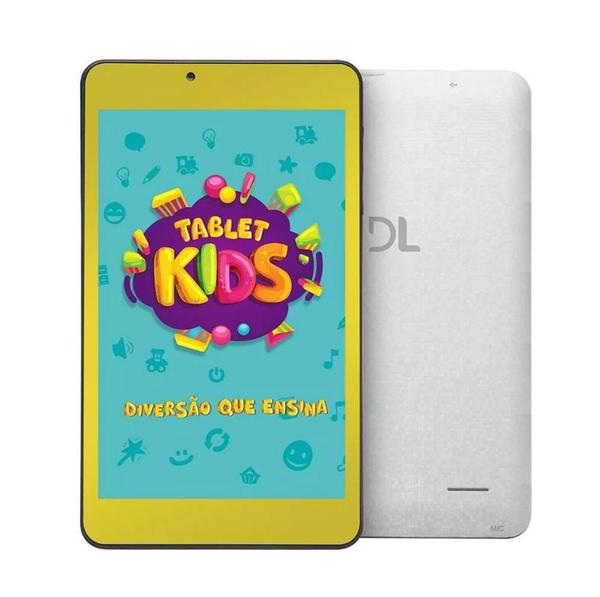 Tablet Infantil Kids Quad Core 8Gb Android 7 Polegadas - Dl