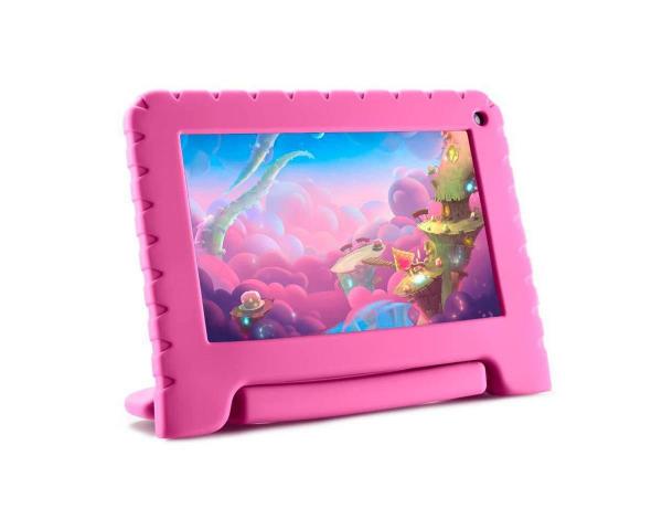 Tablet Kid Pad Lite 8GB Multilaser NB303 Rosa 7"