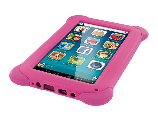 Tablet Kid Pad Quad Core Multilaser Rosa NB195