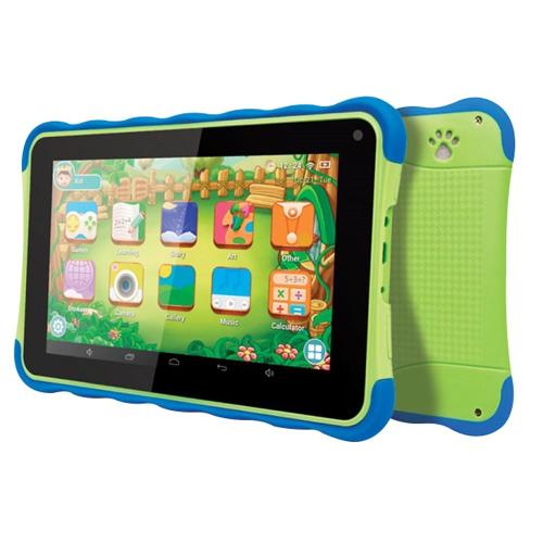 Tudo sobre 'Tablet Kids Atb 441k Verde C/ Azul, Tela 7", Android 4.4, 1.3mp, 8gb - Amvox'