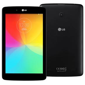 Tablet LG G Pad V400 com Tela de 7", 8 GB, Android 4.4, Câmera 3MP, Wi-Fi, Bluetooth e Processador Snapdragon Quad Core 1.2 GHz - Preto