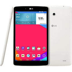 Tablet LG G Pad V480 16GB Wi-Fi Tela 8" Android 4.4 Processador Qualcomm Quad Core 1.2 GHz - Branco