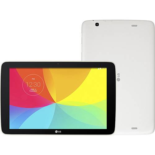 Tudo sobre 'Tablet LG G Pad V700 16GB Wi-Fi Tela 10" Android 4.4 Qualcomm Quad Core 1.2GHz - Branco'
