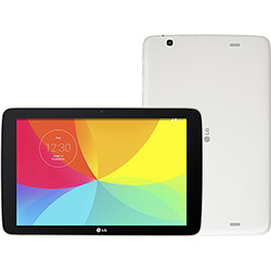 Tablet LG G Pad V700 16GB Wi-Fi Tela 10" Android 4.4 Qualcomm Quad Core 1.2GHz - Branco