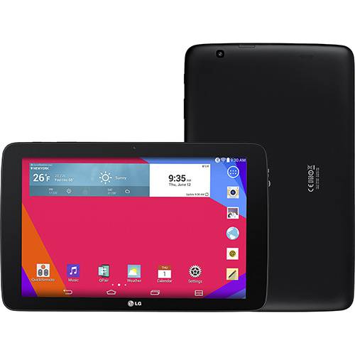 Tudo sobre 'Tablet LG G Pad V700 16GB Wi-Fi Tela 10" Android 4.4 Qualcomm Quad Core 1.2 GHz - Preto'