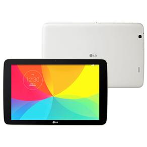 Tablet LG G Pad V700 com Tela de 10.1", 16GB, Android 4.4, Câmera 5MP, Wi-Fi, Bluetooth e Processador Snapdragon Quad Core 1.2 GHz - Branco