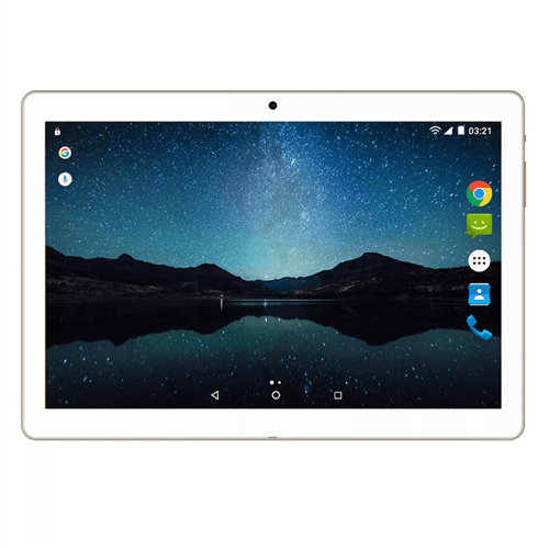 Tablet M10A Lite 3G Android 7.0 Dual Câmera 10 Polegadas Quad Core Dourado Multilaser - NB268