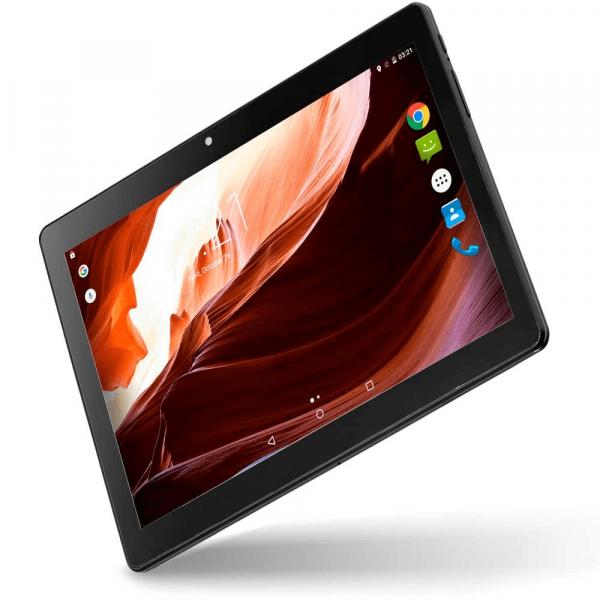 Tablet M10A Preto Quad Core Android 6.0 Dual Câmera 3G e Bluetooth Tela 10" Polegadas Multilaser - NB253