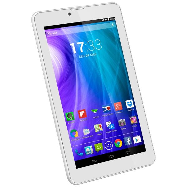 Tablet M7 3G Dual Core Branco 2450 Mah Nb163 Multilaser