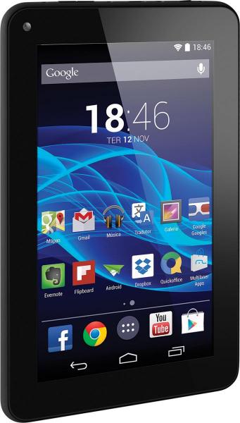 Tablet M7s 7"" Quad Core Preto Nb184 - Multilaser