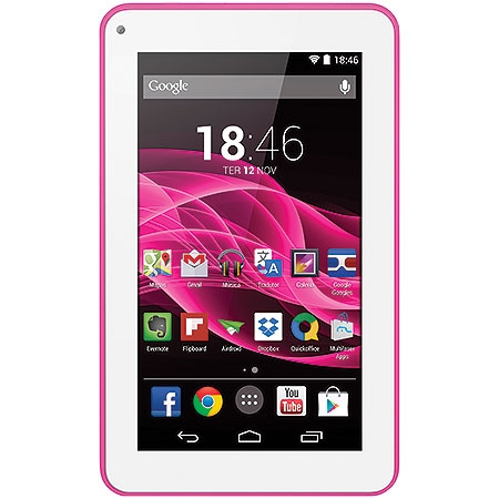 Tablet M7s 7 Quad Core Rosa Nb186 - Multilaser
