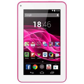 Tablet M7s 7Pol 8GB Wi-fi Quad Core 2MP Rosa NB186 Multilaser