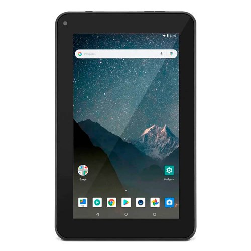 Tablet M7S Lite Quad Core Wi-Fi 1GB Ram 8GB Memória Tela 7 Pol. Android 8.1 Preto Multilaser - NB296