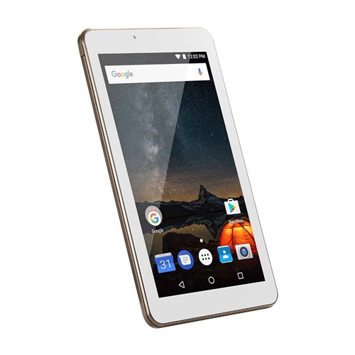 Tablet M7s Plus+ Wi-fi Bluetooth QuadCore Mem16gb 7Pol Cam Frontal 1.3mp Traseira 2.0mp 1gb RAM Dourado Multilaser NB301