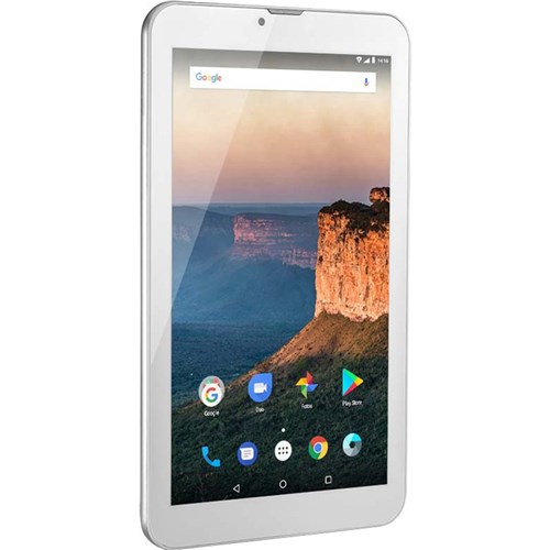 Tablet M9 9'' 3G Quad Core 8Gb 1Gb Raw - Nb284 - Multilaser (Prata)