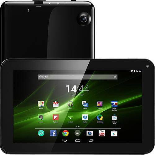 Tablet M9 Quad Core Android 4.4 Wi-Fi 9 8gb Preto - Multilaser