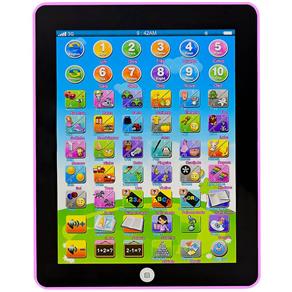 Tablet Magic Rosa 54 Atividades Funções Educativa e Didática
