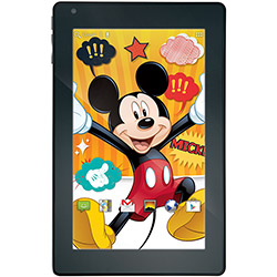 Tablet Magic Tectoy TT-2510 com Android 4.1 Wi-Fi Tela 7" Touchscreen Preto e Memória Interna 8GB