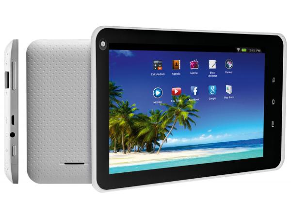 Tablet Mondial TB-13 8GB 7” Wi-Fi - Android 5.1 Proc. Quad Core Câmera Integrada