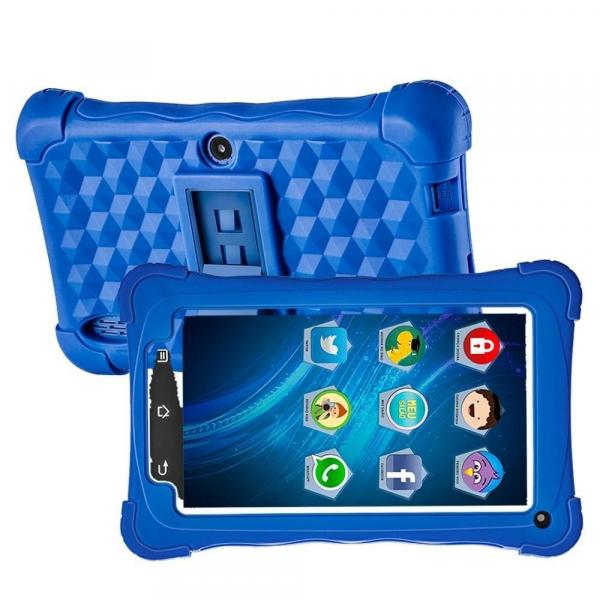 Tablet Mondial TB-18 Kids Azul, Tela 7", WiFi, Android 7.1, 2MP, 8GB