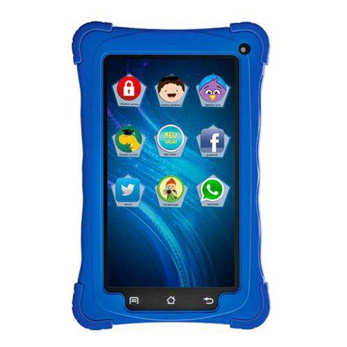 Tudo sobre 'Tablet Mondial Tb-18 Kids com Capa Protetora Bivolt - Azul'