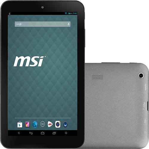 Tablet MSI Primo 73 16GB Wi-fi Tela 7" Android 4.2 Processador Allwinner A20 Dual Core 1.0 GHz - Preto