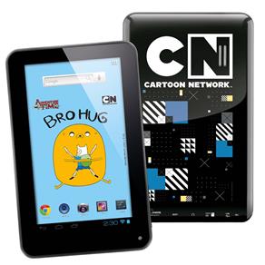 Tablet Multilaser Cartoon Network com Tela 7”, 4GB, Câmera, Wi-Fi, Leitor de Cartão e Android 4.1 - Preto